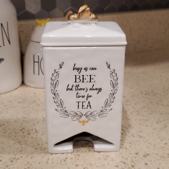 Grasslands Road Other - Ceramic Tea Bag Holder Dispenser